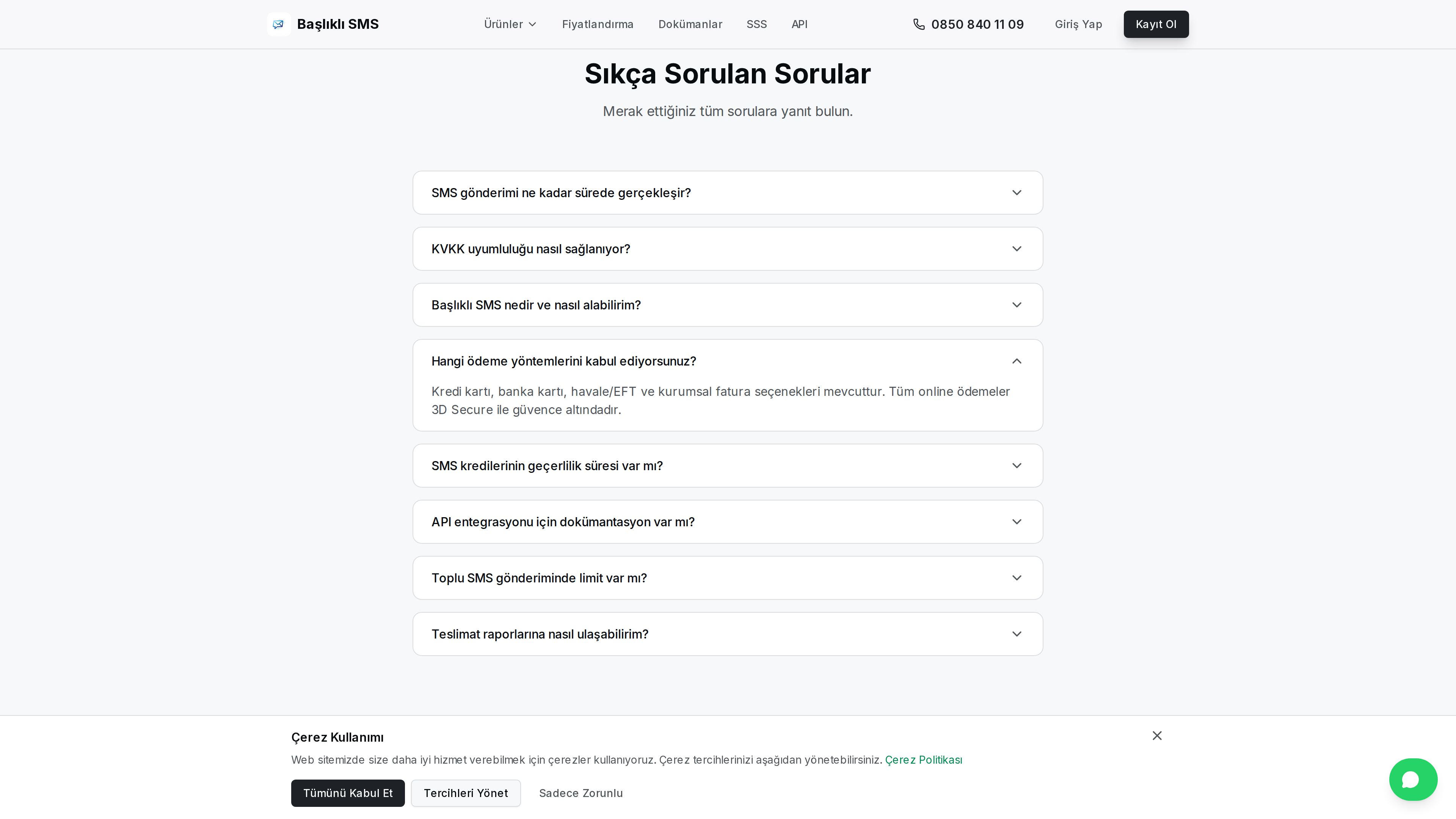 Başlıklı SMS Ana Sayfa