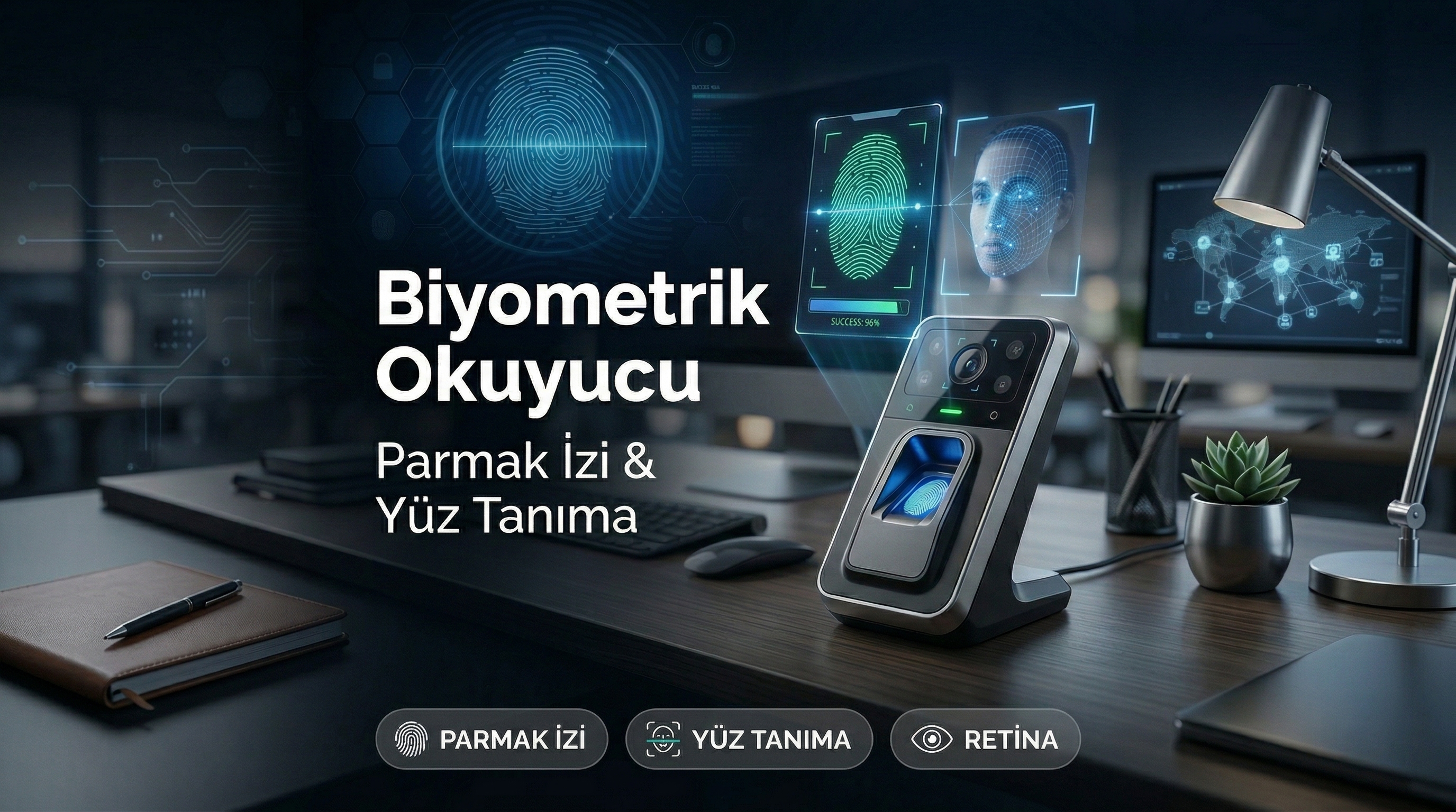 Biyometrik Parmak İzi ve Retina Okuyucu